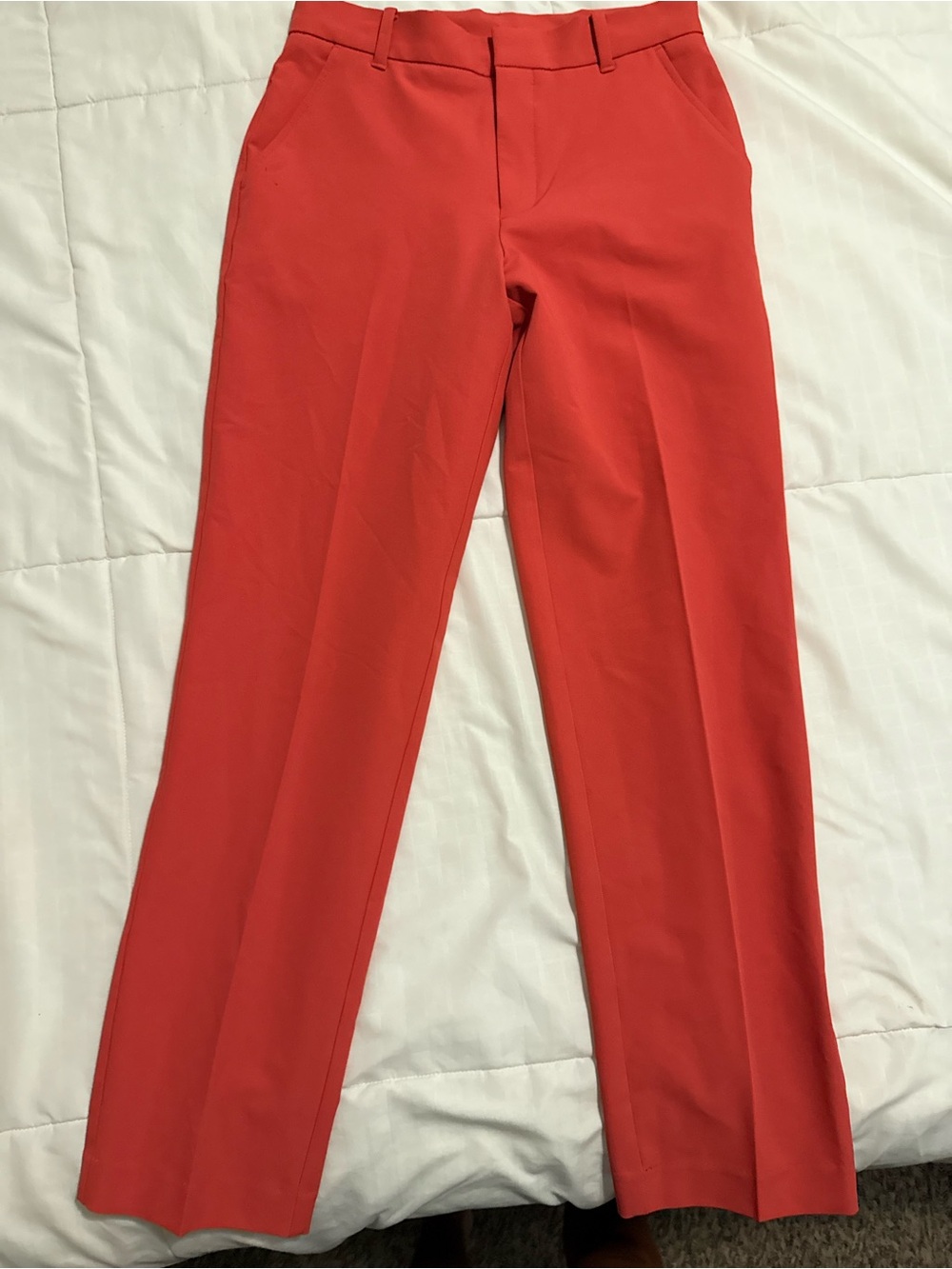 Tommy Hilfiger Tailored Burnt Orange Red Dress Pants
